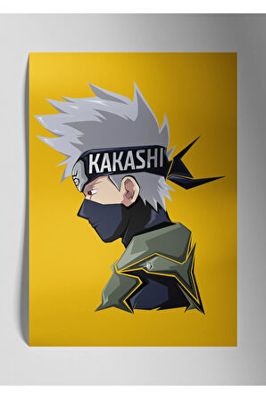 Kakashi Hatake Naruto Anime - Metal Tablo
