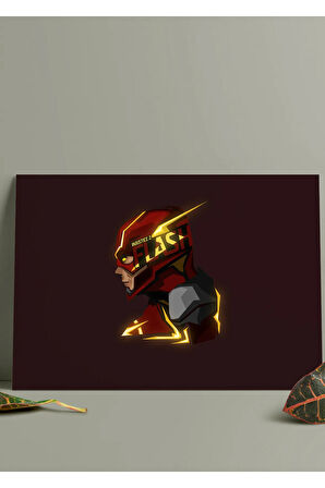 Metal Baskı Duvar Tablosu - The Flash
