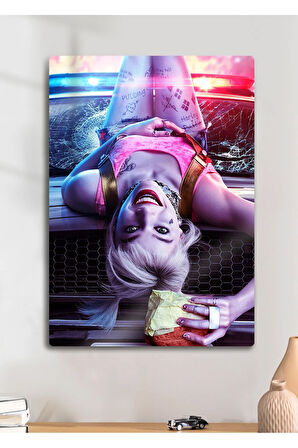 Harley Quinn, Suicide Squad - Metal Baskı Parlak Tablo