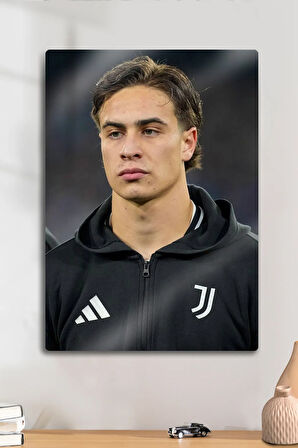 Metal Baskı, Kenan Yıldız, Juventus - Parlak Dekoratif Sporcu Duvar Tablosu