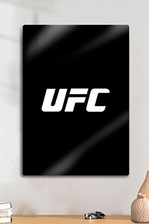 Metal Baskı, UFC Yazılı MMA Tablo, Dekoratif