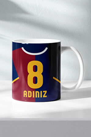 Kişiye Özel FC Barcelona, Barca Taraftar Baskılı Kupa Bardak, Tüm Takımlar