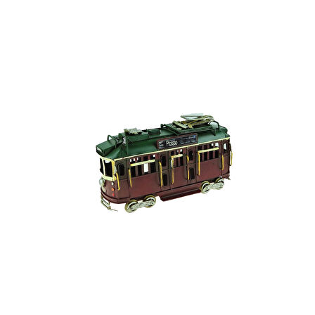 Dekoratif Metal Tramway Klasik 20 Cm