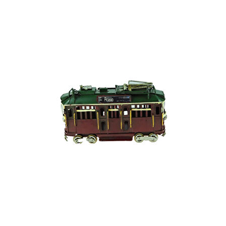 Dekoratif Metal Tramway Klasik 20 Cm