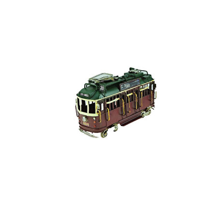Dekoratif Metal Tramway Klasik 20 Cm