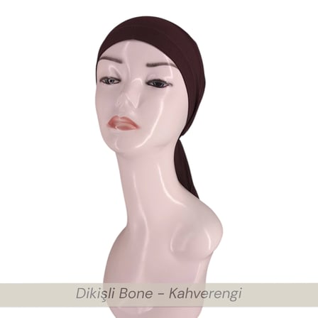 Önü Dikişli Bağlamalı Bone - Viskon Kumaş - Rahat İç Bone