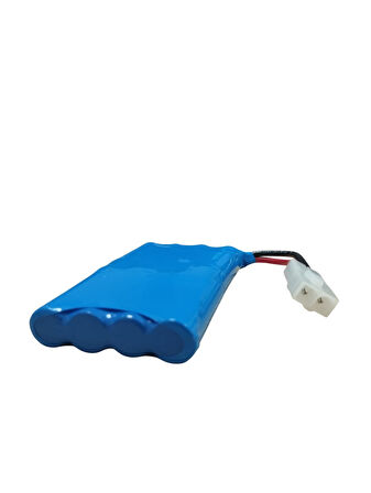 SERTEC 9.6V 8S1P AA 800 MAH KABLO + SİYAH KONNEKTÖRLÜ OYUNCAK PİLİ
