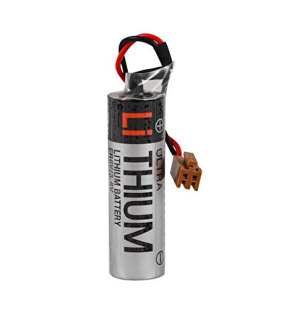 ER6V 3.6V AA Size Lithium Pil - Kahverengi Soket