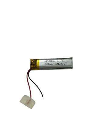 401030 3.7V 100 MAh Li-Polymer Pil Devreli/1.5A