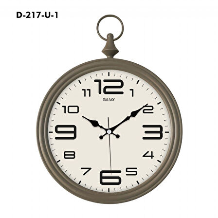 Galaxy Dekoratif Köstekli Duvar Saati D-217-U-1