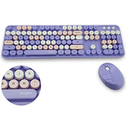 Mofii Mor Sweet Dm Combo Klavye Mause Set