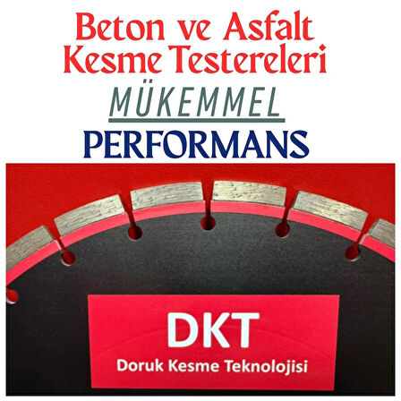 DKT BETON/ASFALT TESTERESİ 450 MM