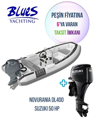 NOVURANIA DL 400 + YAMAHA 40 HP MOTOR