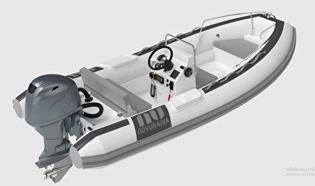NOVURANIA DL 400 + YAMAHA 40 HP MOTOR