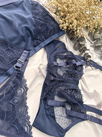 Lune Etekli İç Çamaşırı Takımı