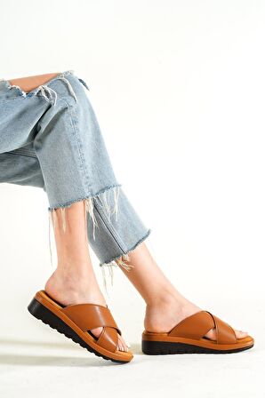 Della Çapraz Comfort Terlik