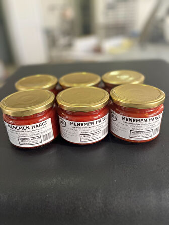 KATKISIZ DOĞAL MENEMEN HARCI 300 GR x 18 Marka: DELA MUTFAK