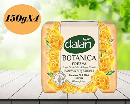 Dalan Botanica Frezya Banyo & Duş Sabunu 150 g X 4