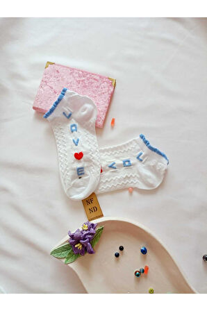 3 ÇİFT DİKİŞSİZ BURUN PATİK ÇORAP YUMUŞAK PAMUKLU KISA KONÇ DESENLİ KADIN 36-40