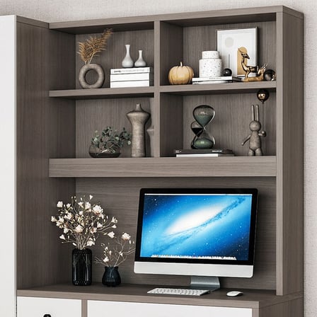 DLP-010 Modern Dikdörtgen Gardırop Ahşap Çekmeceli Askılıklı Masalı