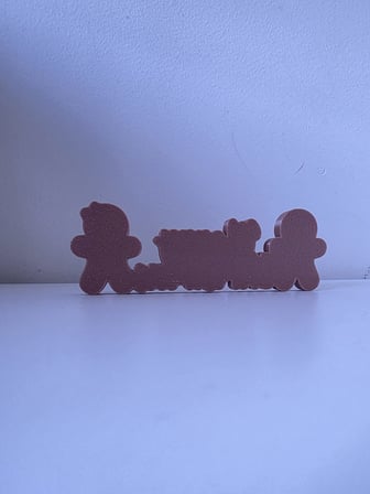 Bezos Zencefilli Kurabiye Merry Christmas Yazılı Yılbaşı Dekoratif Süs DLRA