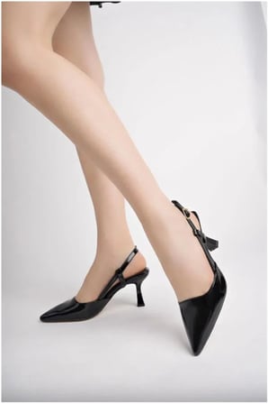Bezos Kadın Dengeli Gündüz Davet Rugan Şehir Topuklu Ayakkabı · Renk: Siyah · Beden: 37 DLRA