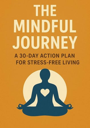 Bezos The Mindful Journey: A 30-Day Action Plan for Stress-free Living - İngilizce E-Kitap (Dijital Teslimat) DLRA