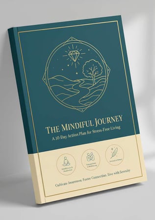 Bezos The Mindful Journey: A 30-Day Action Plan for Stress-free Living - İngilizce E-Kitap (Dijital Teslimat) DLRA