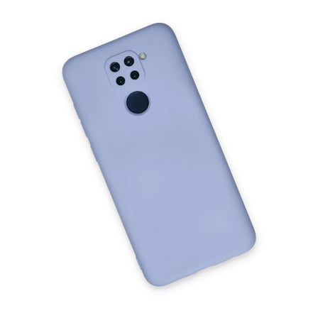 Bezos Redmi Note 9 Kılıf Nano içi Kadife Silikon - Lila DLRA