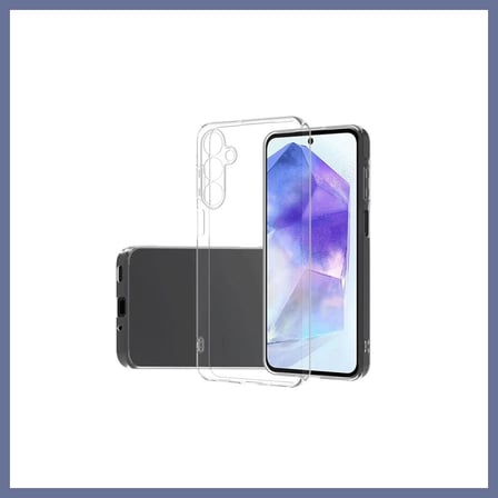 Bezos Samsung Galaxy A26 Uyumlu Kılıf Lüx Şeffaf Silikon Dlra