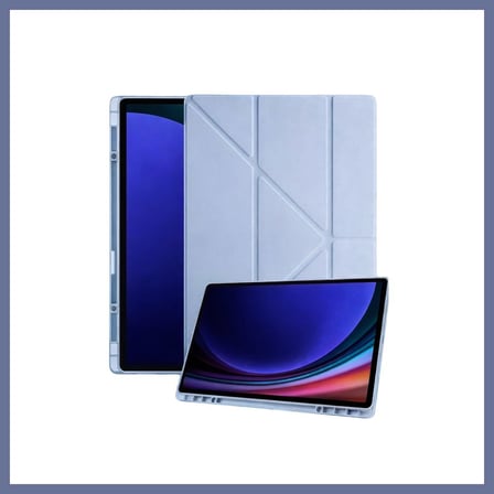 Bezos Galaxy Tab A11 Kalemlikli Mars Tablet Kılıfı - Mavi DLRA