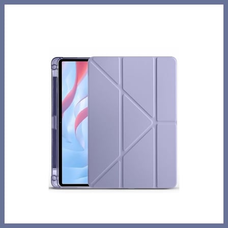 Bezos Pad X9A Kalemlikli Mars Tablet Kılıfı - Lila DLRA