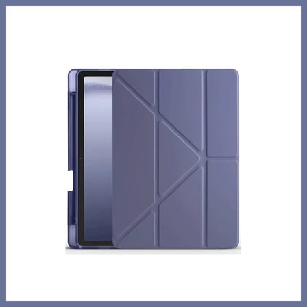 Bezos Redmi Pad Pro 12.1 Kılıf Kalemlikli Mars Tablet Kılıfı - Lavender DLRA