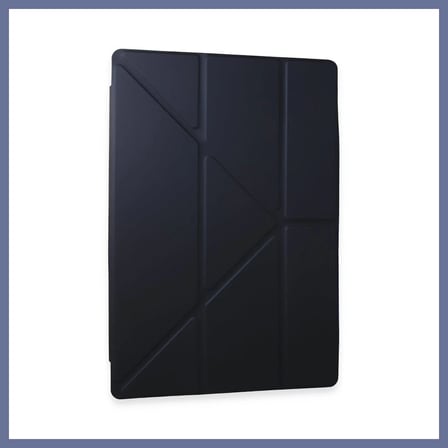 Bezos Samsung Galaxy Tab A9 Plus Kılıf Kalemlikli Mars Tablet Kılıfı - Lacivert Dlra