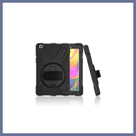 Bezos Samsung Galaxy T290 Tab A 8 Kılıf Amazing Tablet Kapak - Siyah DLRA