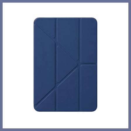 Bezos iPad 2025 10.9 10.Nesil (A16) Mera Kalemlikli Tablet Kılıfı - Lacivert DLRA