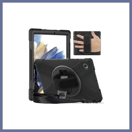 Bezos Samsung Galaxy Tab A11 Kılıf Amazing Tablet Kapak - Siyah DLRA