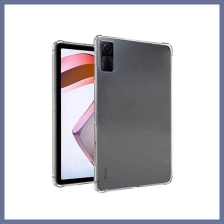 Bezos Redmi Pad SE Uyumlu Kılıf Anti Shock Tablet Silikon - Şeffaf DLRA