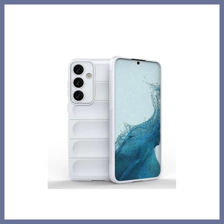 Bezos Samsung Galaxy S24 Uyumlu Kılıf Optimum Silikon - Krem DLRA