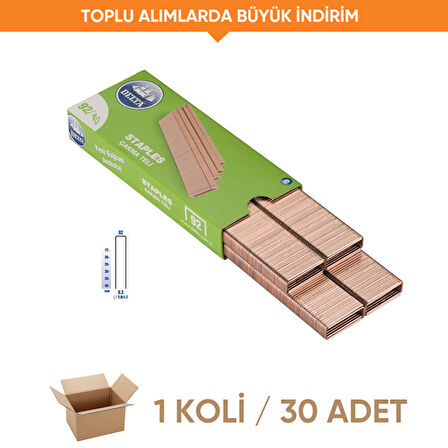 Delta Zımba Teli 92/40 (1 Koli - 30 Adet)