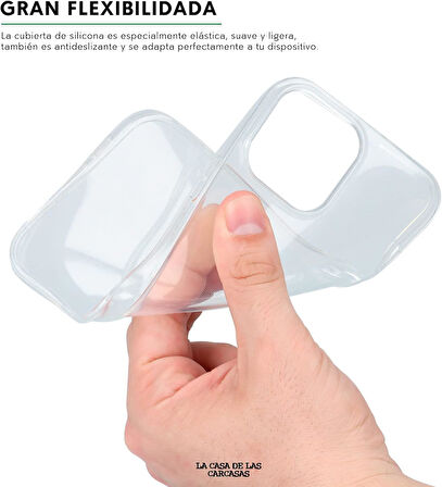 Iphone 17 PRO Uyumlu Şeffaf Kılıf Silikon ve Esnek