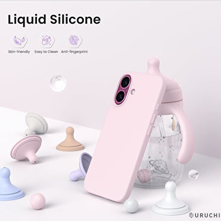 Iphone 16 Uyumlu Kılıf Silikon Lansman Ve Esnek