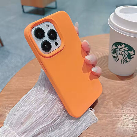 Iphone 16 Pro Max Uyumlu Kılıf Lansman Silikon Ve Esnek
