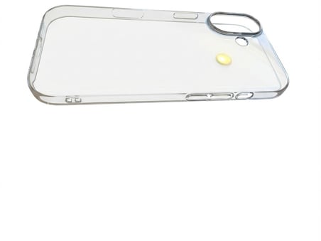 Iphone 17 Uyumlu Sert Silikon Şeffaf Kılıf