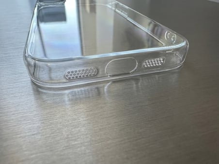 Iphone 17 Uyumlu Sert Silikon Şeffaf Kılıf