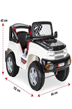 Panther Jeep Akülü Araba 12 Volt Uzaktan Kumandalı