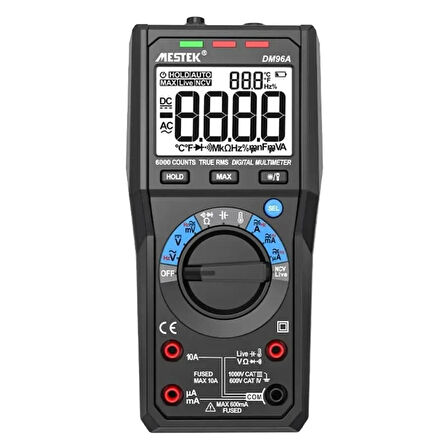 MESTEK DM96A Otomatik Aralık Multimetre