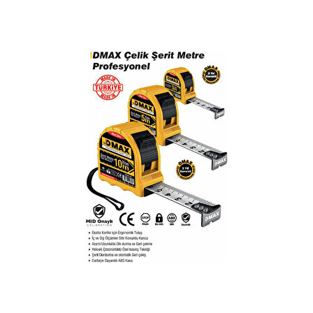 Dmax 5*25 Şerit Metre