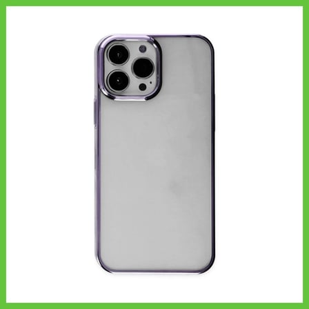 Bezos iPhone 13 Pro Kılıf Element Silikon - Mor DMC
