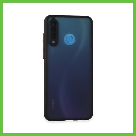 Bezos Huawei P30 Lite Kılıf Montreal Silikon Kapak - Siyah DMC